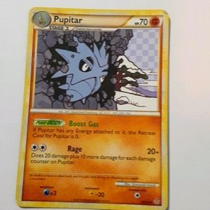 Pupitar pokemon card